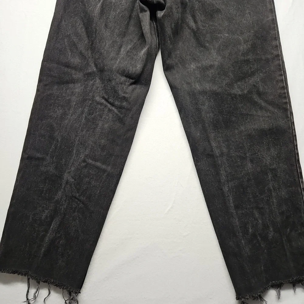 Vintage Levis 570 Jeans Mens Baggy Fit Wide Black 90s